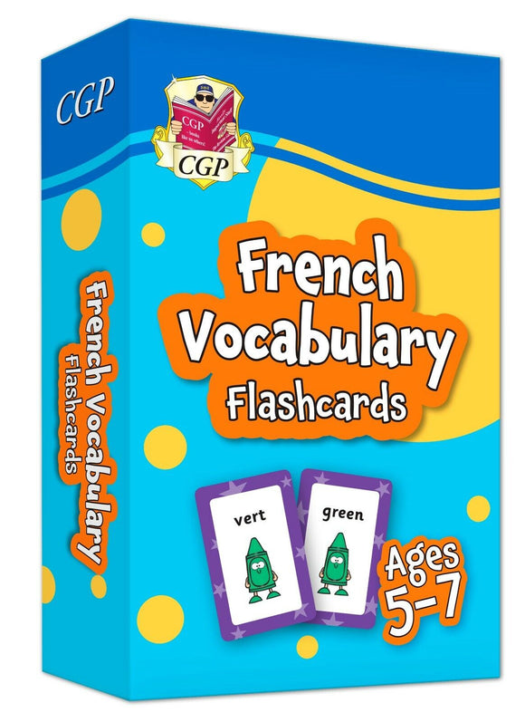 New KS1  Ages 5-7 French Vocabulary Flashcards  CGP