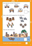 Reception Ages 4-5 Maths and First Sums Activity Books Home Learning CGP