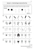 11 Plus Year 4 GL Non Verbal Practice Book and Assessment Tests with Answer CGP