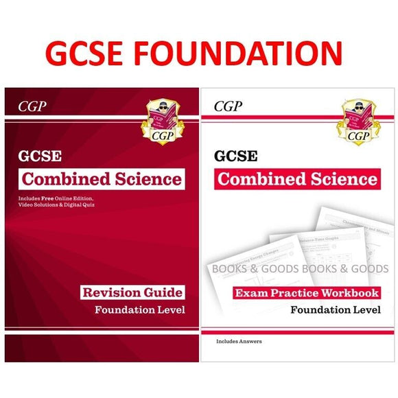 GCSE Combined Science Revision Guide &Exam Practice Workbook Foundation CGP 2021