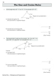 Grade 9-4 AQA Level 2 Certificate Further Maths Exam Practice Workbook & Answer