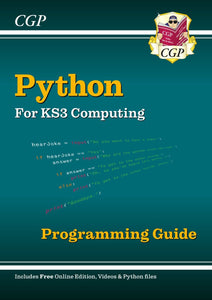 New KS3 Computing: Python Programming Guide Key Stage 3 Cgp 2023