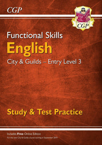 Functional Skills English City & Guilds Entry Level 3 - Study & Test Practice