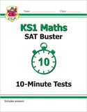 KS1 SATS Buster Maths English Reading 10 Minute Tests with Answer Ages 5-7 CGP