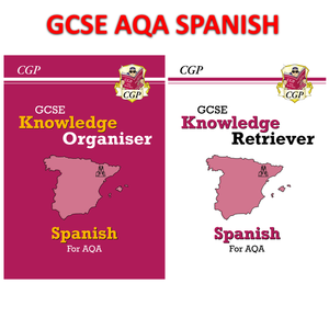 GCSE AQA Spanish Knowledge Organiser and Knowledge Retriever CGP