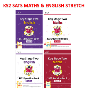 KS2 Maths and English SATS Revision & Question Books (NEW CURRUCULUM) Year 6 CGP