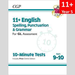 11 Plus Year 5 GL 10 Minute Tests English Grammar  with Answer CGP