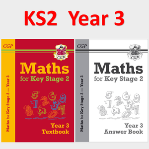 KS2 Year 3 Maths Textbook and Answer CGP