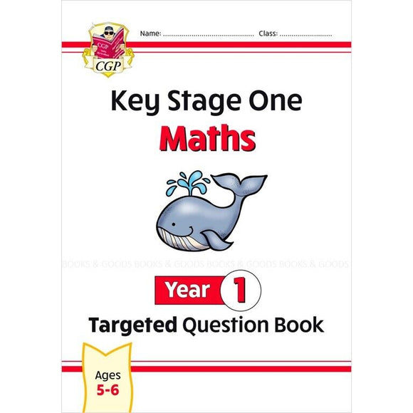 NEW KS1 Maths Year 1 Targeted Question Book with Answer CGP