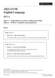 GCSE AQA Grade 9-1 English Language Practice Papers with Answer CGP