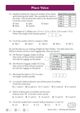 11 Plus Year 4 CEM Maths Practice Book and Assessment Tests with Answer CGP