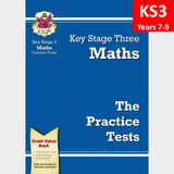 KS3 Years 7-9 Maths Practice Tests included Answer CGP