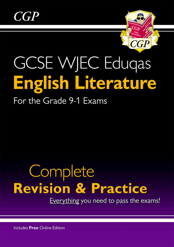 Grade 9-1 GCSE English Literature WJEC Eduqas Complete Revision and Practice CGP