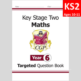 KS2 Year 6  Maths Targeted Question Book included Answer Ages 10-11 CGP