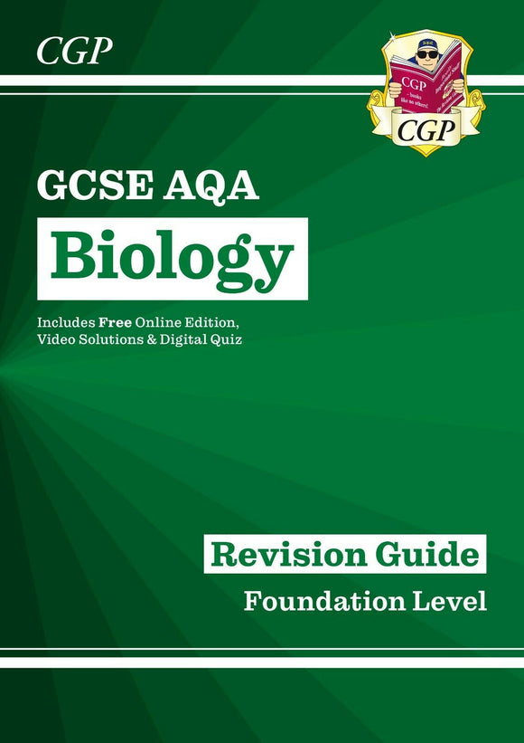 GCSE Grade 9-1 Biology  AQA Revision Guide  Foundation Level with Answer CGP