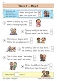 KS1 Year 1 English Daily Practice Book Spring Term with Answer CGP