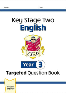 KS2 Year 3 English Targeted Question Book with Answer CGP