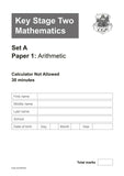 KS2 SATS Maths and English Practice Papers Pack 1 with Answer CGP