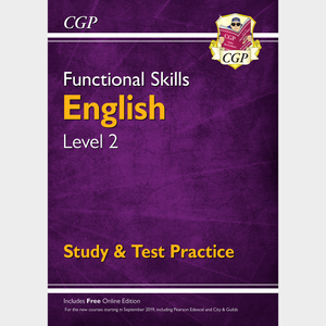 Functional Skills English Level 2  Study and Test Practice CGP