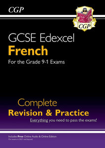 GCSE French Edexcel Complete Revision and Practice Online Edition and Audio CGP