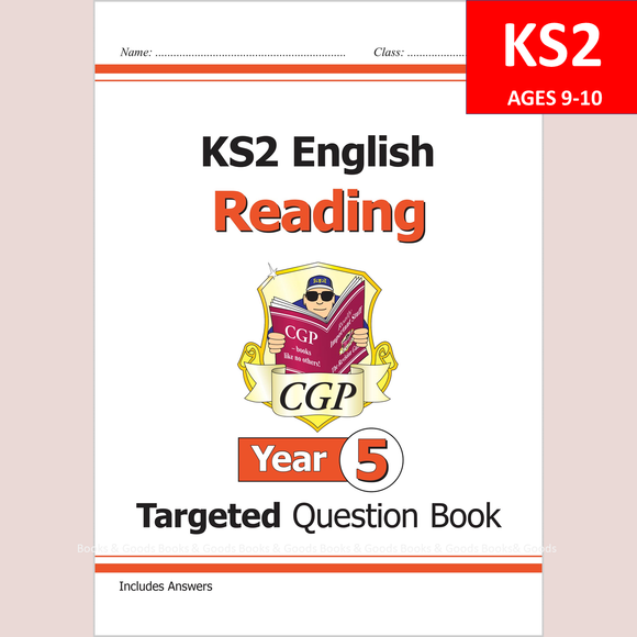 KS2 Year 5 English Targeted Question Book Reading with Answer CGP