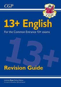 New 13+ Plus English Revision Guide Common Entrance Exams From Nov 2022 CGP