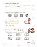 KS1 Year 1 Maths 10 Minute Weekly Workouts included Answer CGP