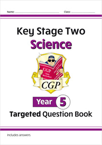 New KS2 SATS Year 5 Science Targeted Question Book with Answer Ages 9-10 CGP