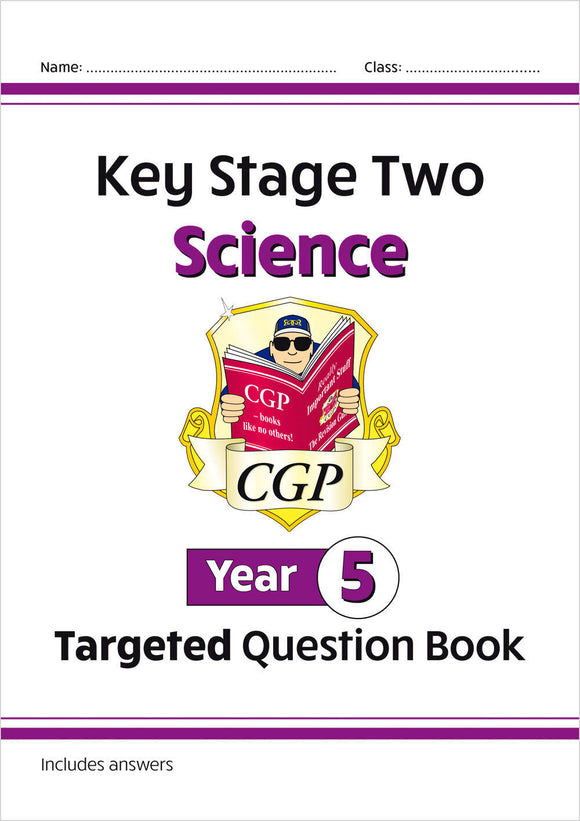 New KS2 SATS Year 5 Science Targeted Question Book with Answer Ages 9-10 CGP