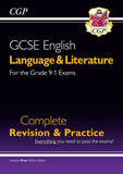 GCSE Grade 9-1 English Language and Literature Complete Revision & Practice CGP