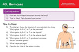 GCSE  Edexcel Combined Science Boilogy Revision Question Cards KS4 CGP