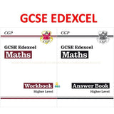 New GCSE Maths Edexcel Workbook and Answer Higher Level KS4 CGP 2022