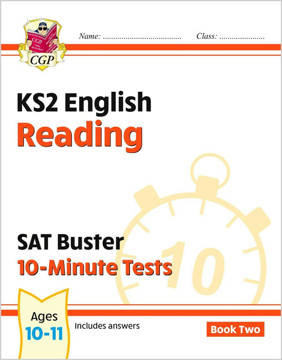 KS2 English SAT Buster 10-Minute Tests Reading Book 2 with Answer CGP