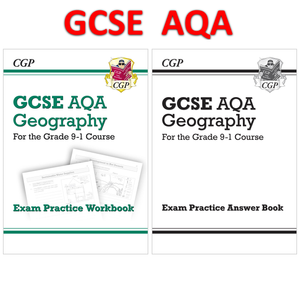 Grade 9-1 GCSE Geography AQA Exam Practice Workbook and Answer CGP