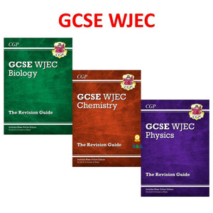 WJEC GCSE Biology Chemistry and Physics Revision Guides CGP