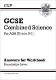 GCSE AQA Combined Science FOUNDATION Revision & Workbook with Answer Key Stage 4