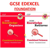 New GCSE Combined Science Edexcel Knowledge Organiser & Retriever Foundation CGP