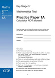 KS3 Years 7-9 Maths Practice Tests included Answer CGP