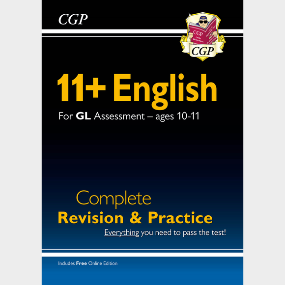 11 PLUS Year 6 GL English Complete Revision and Practice with Answer CGP