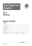 KS2 English SATS Practice Papers Pack 3 with Answers Ages 7-11 Key Stage 2 CGP