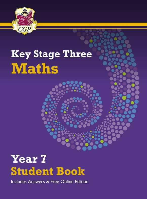 KS3 Year 7 Maths Student BooK with Answer CGP