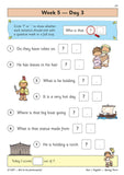 KS1 Year 1 English Daily Practice Book Spring Term with Answer CGP