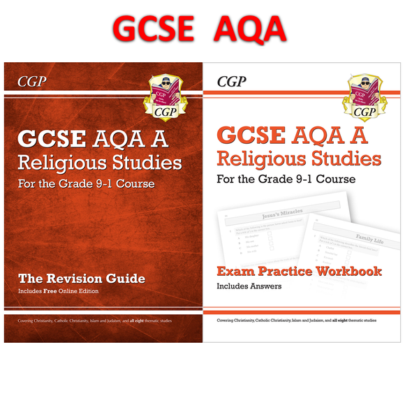 Grade 9-1 GCSE Religious Studies: AQA A Revision Guide & Workbook with Answer