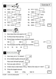 KS2 Year 4  Maths Targeted Study Books and Workout with Answer 3 Books CGP