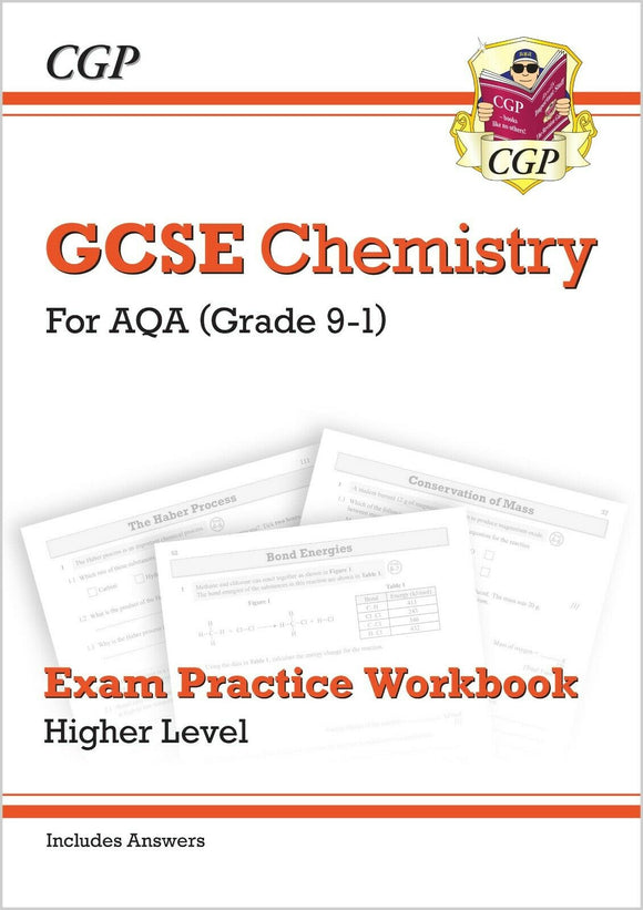 Grade 9-1 GCSE Chemistry AQA Exam Practice Workbook with answers - Higher CGP