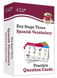 KS3 Spanish: Vocabulary Practice Question Cards CGP