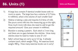 11+ Plus CEM Revision Question Cards Maths Word Problems  Ages 10-11 CGP