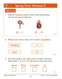 KS1 Year 1 English 10 Minute Weekly Workouts included Answer CGP