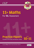 11+ Plus GL Year 6 Maths English Verbal Non-Verbal Practice Papers PACK 2 CGP