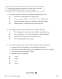 11 Plus Year 6 CEM 10 Minute Test Cloze and Comprehension with Answer CGP